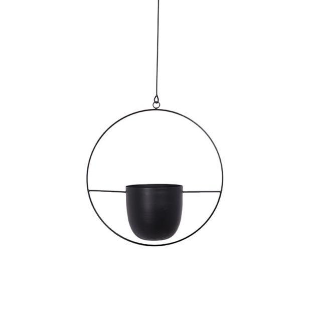 Luvikno | FloraFrame – Elegant metallplanteholder for vegg eller tak