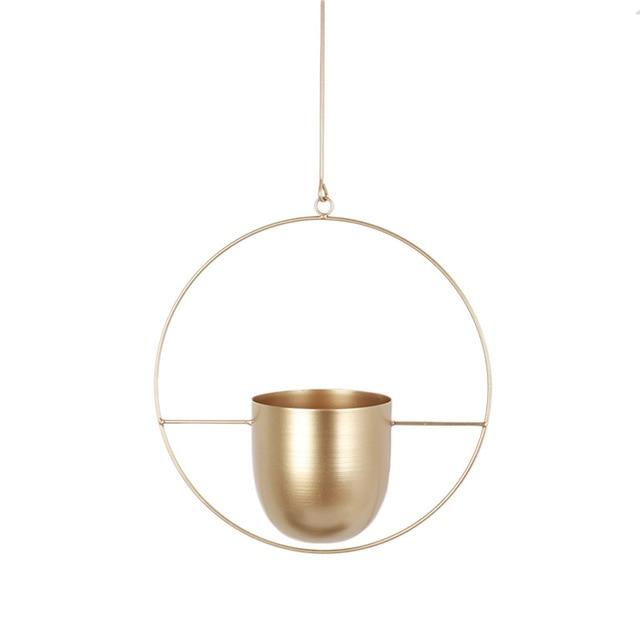 Luvikno | FloraFrame – Elegant metallplanteholder for vegg eller tak