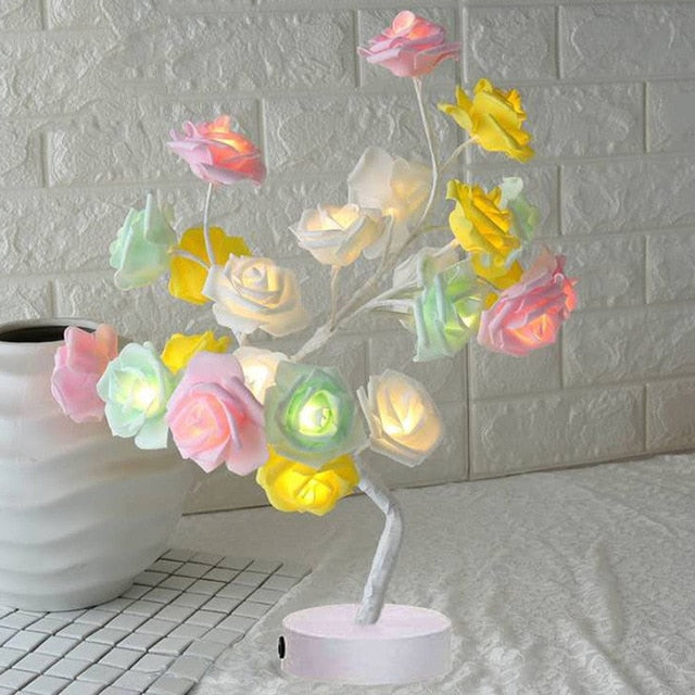 Belyst Rose Tre | LumiRose | Luvikno