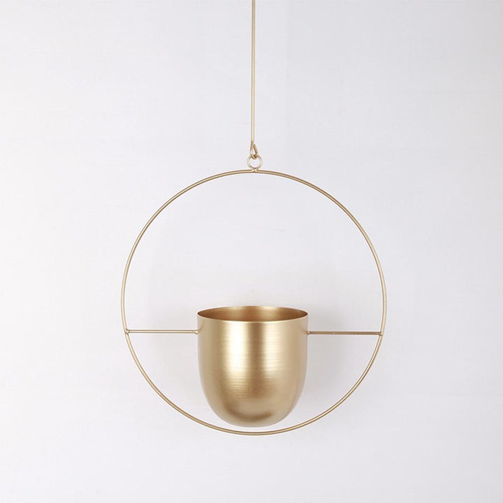 Luvikno | FloraFrame – Elegant metallplanteholder for vegg eller tak