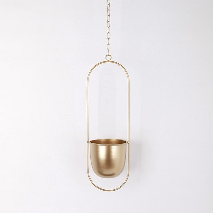 Luvikno | FloraFrame – Elegant metallplanteholder for vegg eller tak