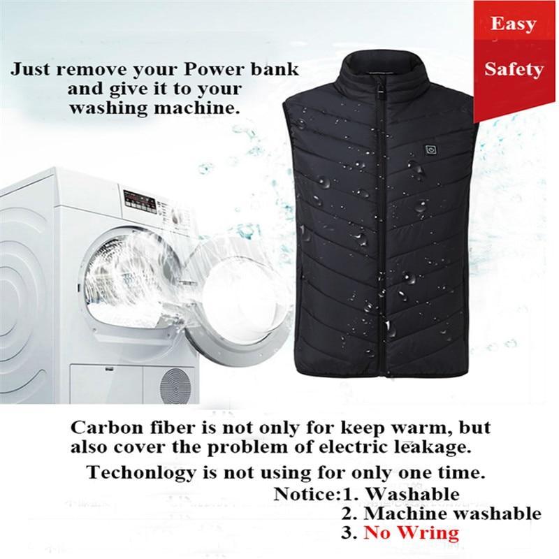 Heated Vest Jacket | Luvikno