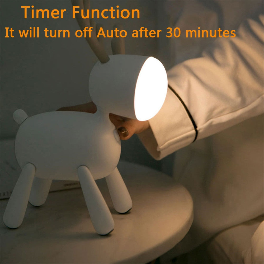 Deer Led Night Lamp | Luvikno
