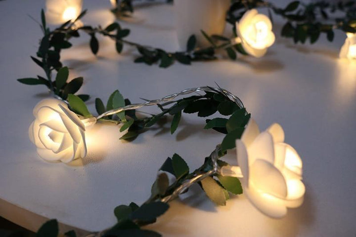 Lyse Dine Rom LED Blomster Fortryllende Atmosfære | Luvikno