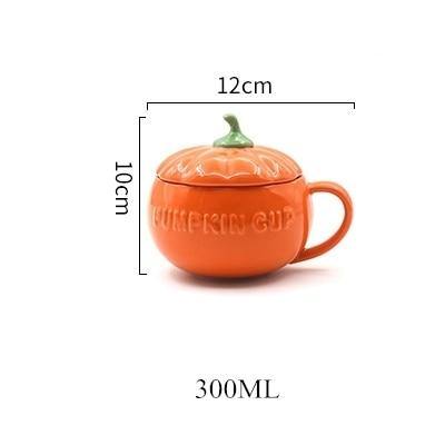 Kreativ keramisk gresskarkrus kopp | Luvikno