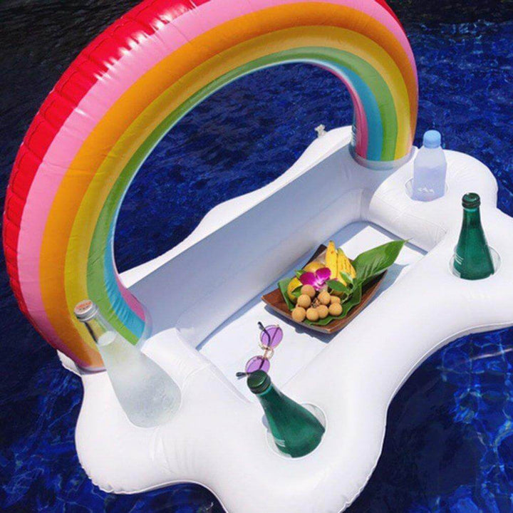Regnbue Sky Inflatable Koppholder Festbøtte | Luvikno
