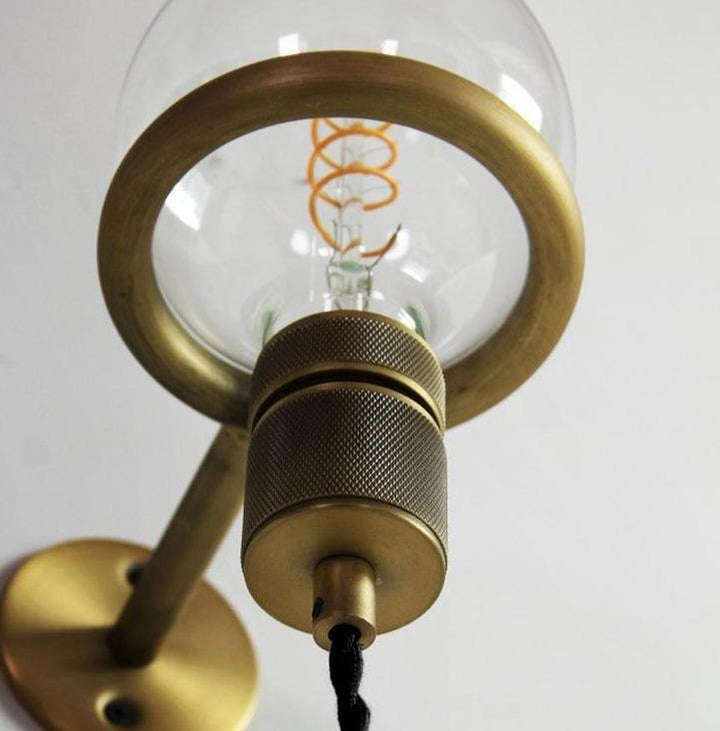 Nordic Retro Ring Vegglampe Speil | Luvikno