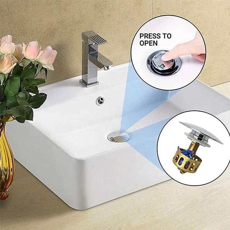 Basin Pop-Up Drain Filter | Luvikno