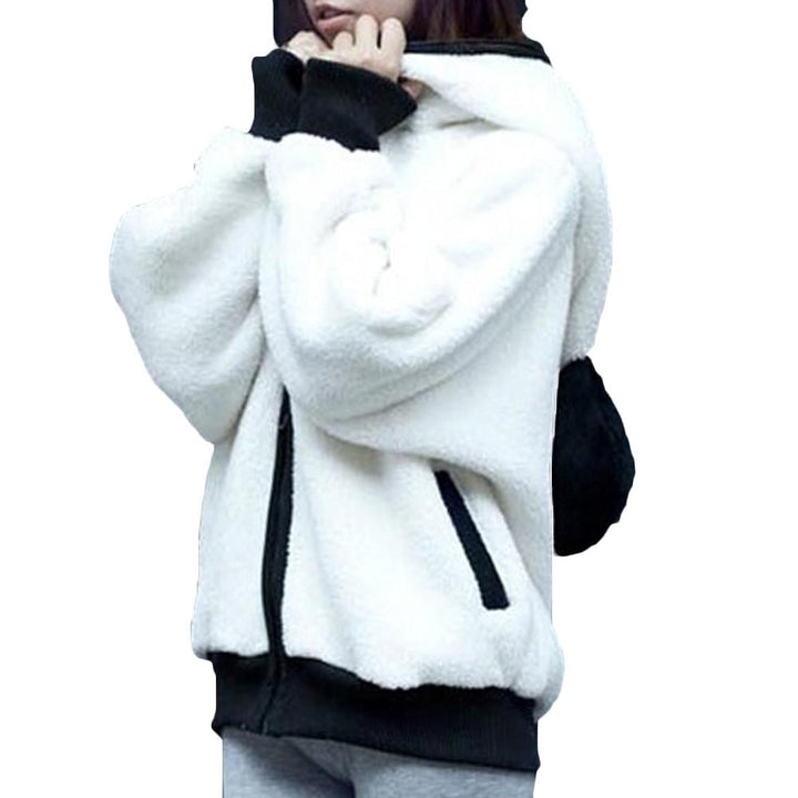 Fluffy Panda Hettegenser | Luvikno