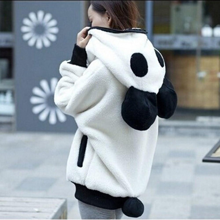 Fluffy Panda Hettegenser | Luvikno