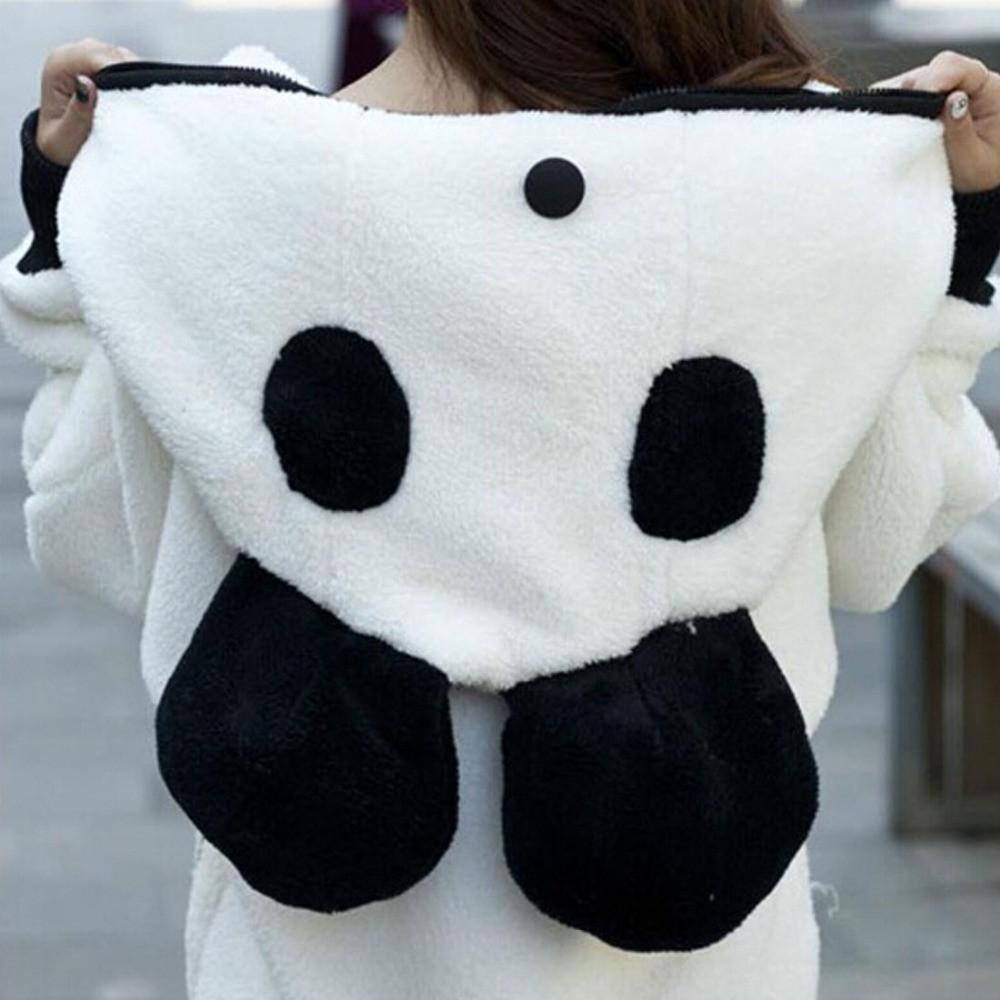 Fluffy Panda Hettegenser | Luvikno