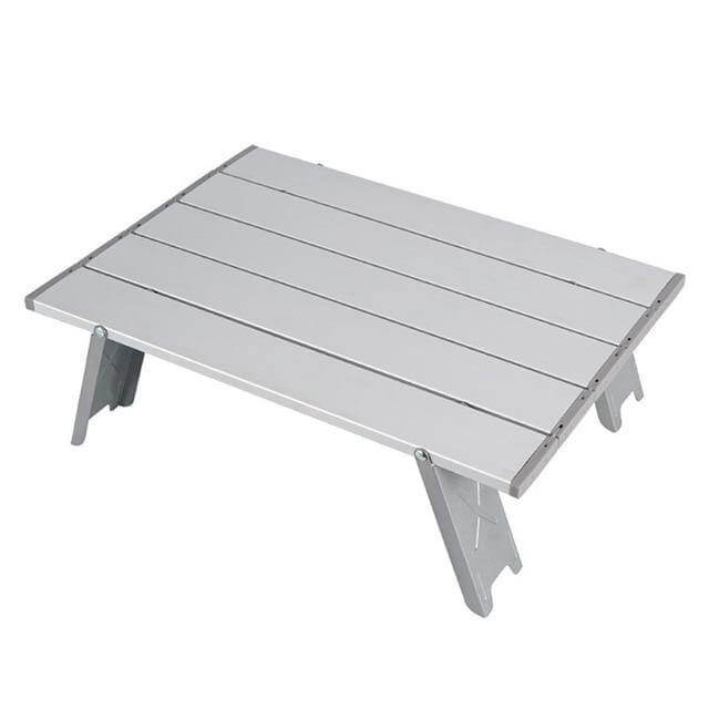 Mini svart sammenleggbar utendørsbord | Luvikno