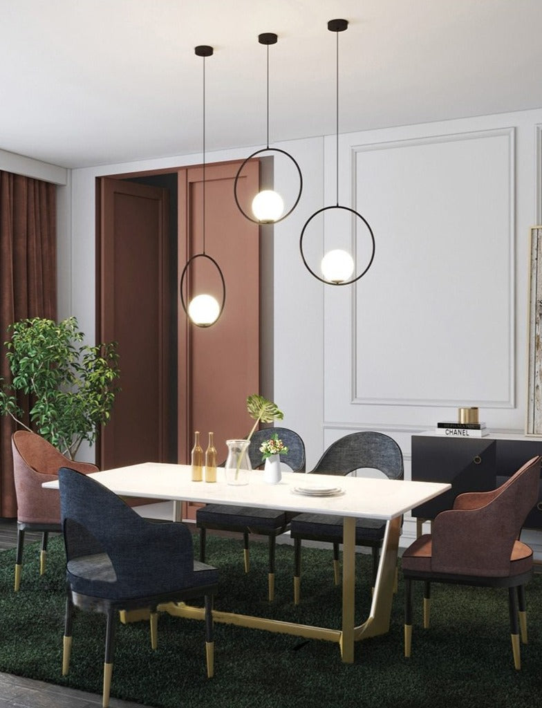Nordic Glass Pendant Lamps | Luvikno