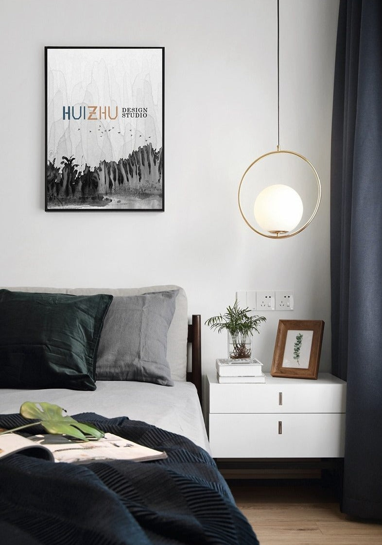 Nordic Glass Pendant Lamps | Luvikno