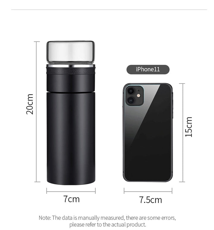 Elegant Holdbar Enkel Te-infuser Termos | Luvikno