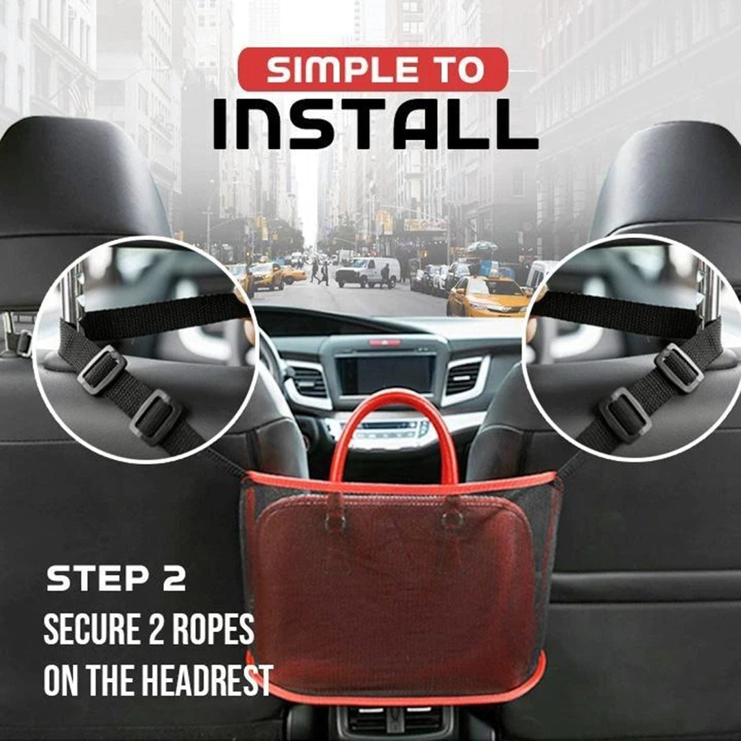Car Net Pocket Handbag Holder | Luvikno