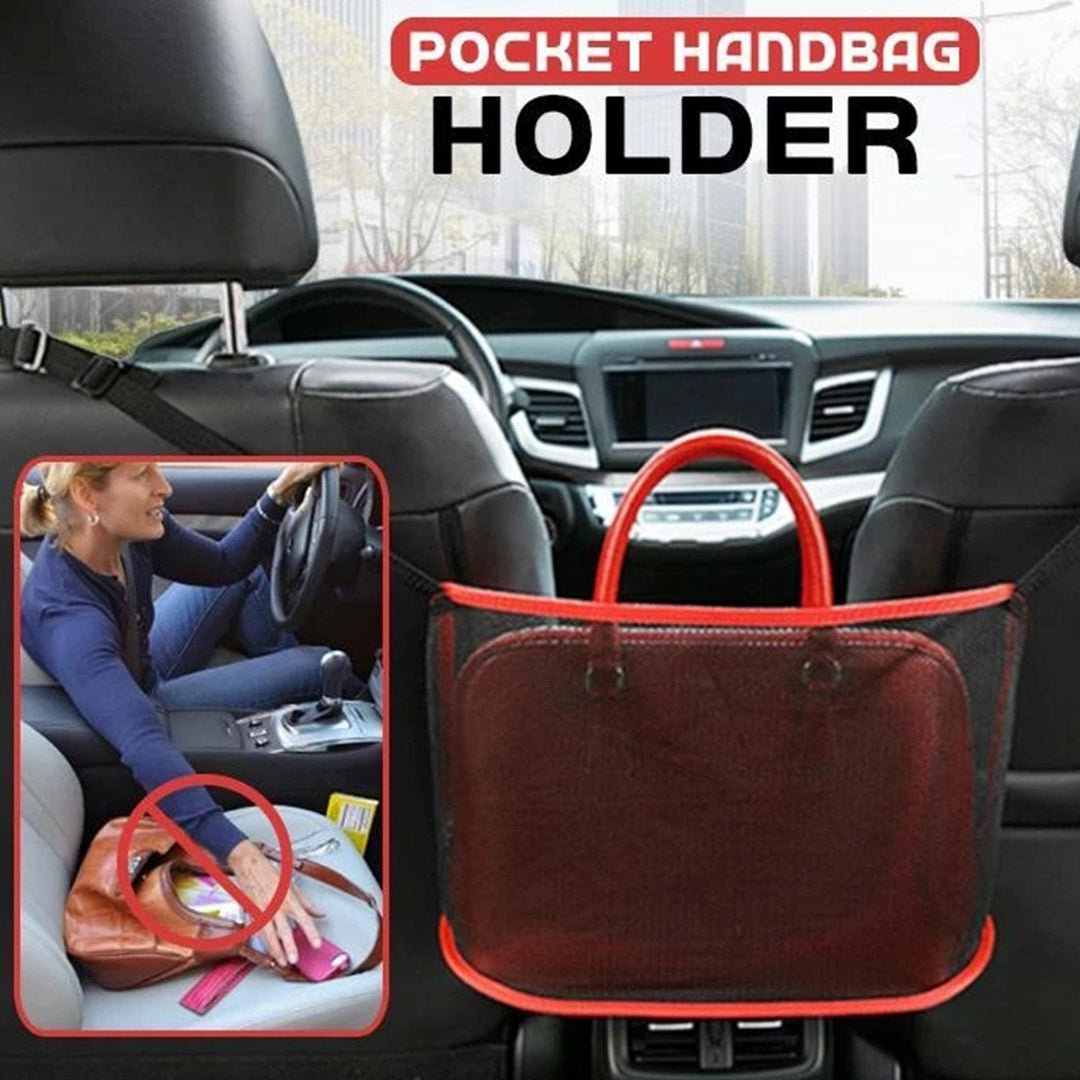 Car Net Pocket Handbag Holder | Luvikno