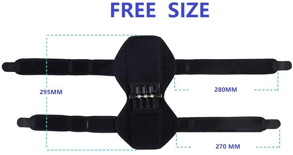 Power Knee Stabilizer Pads (in Pair) | Luvikno