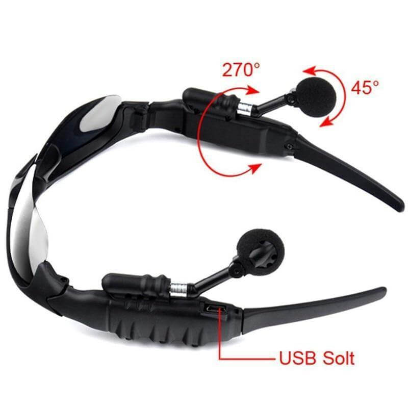 Smart Bluetooth Headset Kjøremodus Solbriller | Luvikno