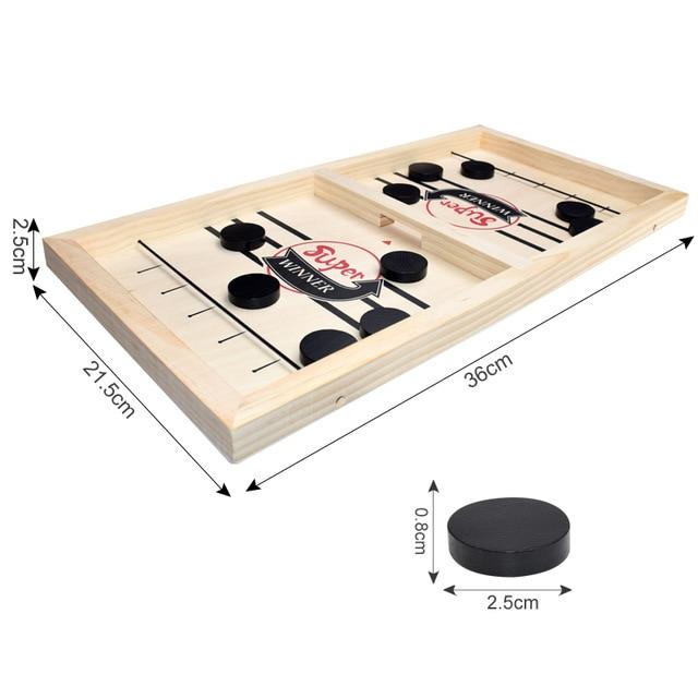 Bord skrivebord Battle 2 i 1 ishockeyspill | Luvikno