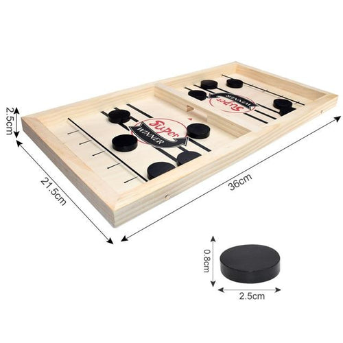 Bord skrivebord Battle 2 i 1 ishockeyspill | Luvikno