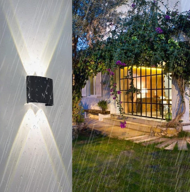 Veda - Utendørs LED Vegglampe | Luvikno