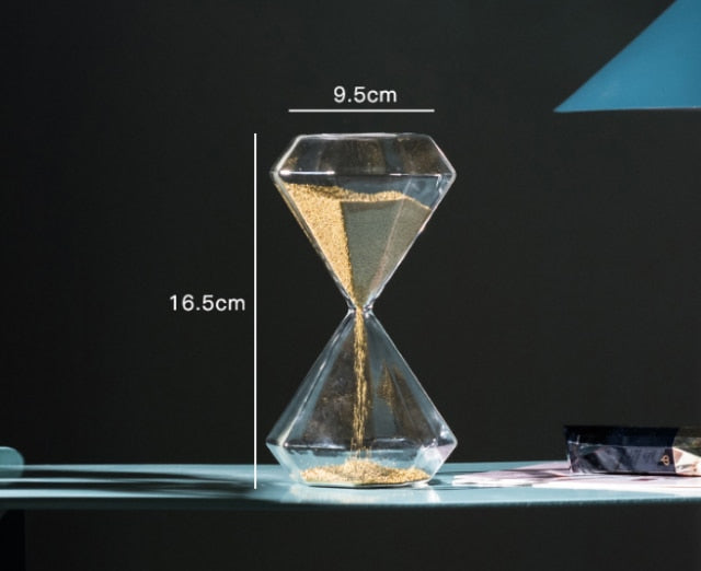 Nordic Art Kreativ Geometrisk Timeglass | Luvikno