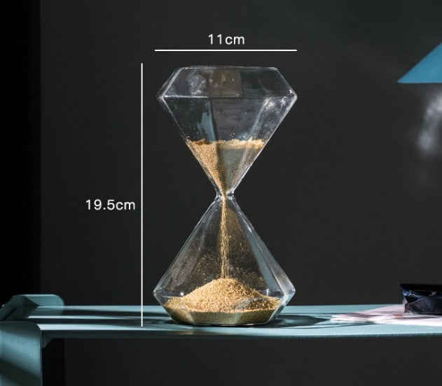Nordic Art Kreativ Geometrisk Timeglass | Luvikno