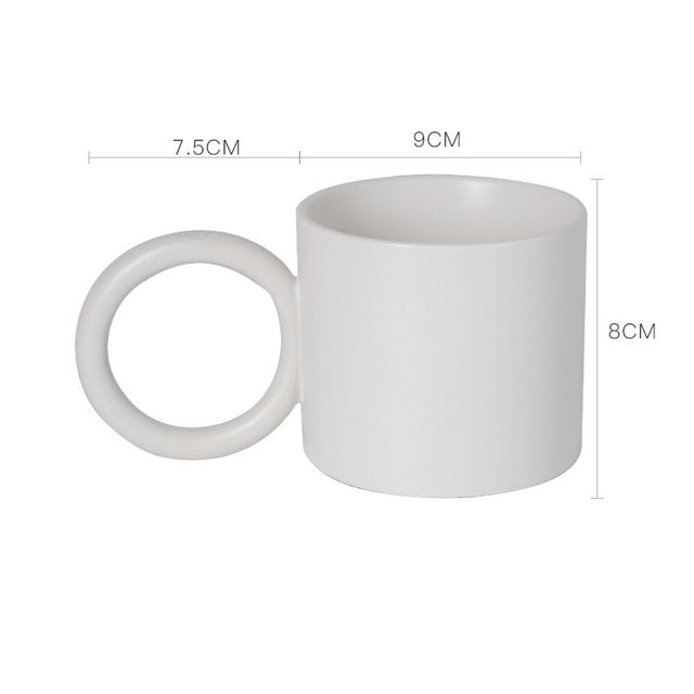 Ares Cup – Minimalist Porselen Mug Luvikno