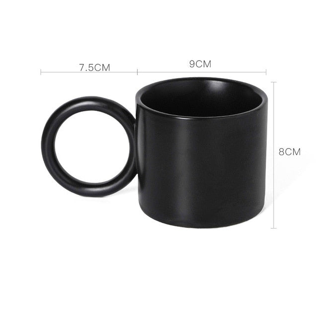 Ares Cup – Minimalist Porselen Mug Luvikno