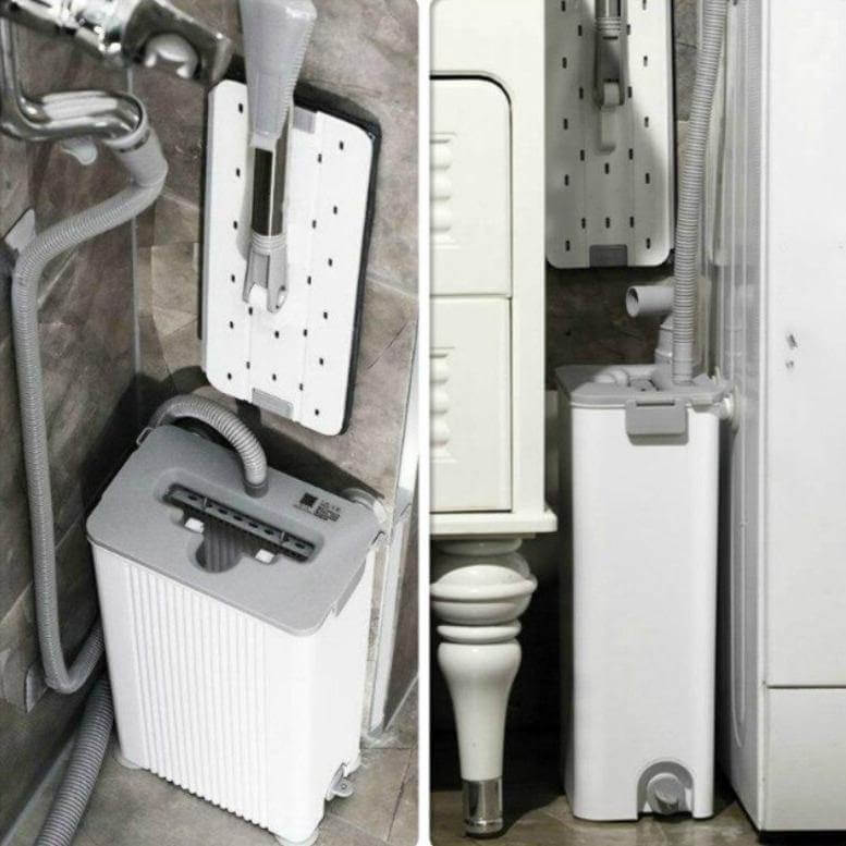Easy Clean Ingen Håndtørk Fuktig Lat Mopp | Luvikno