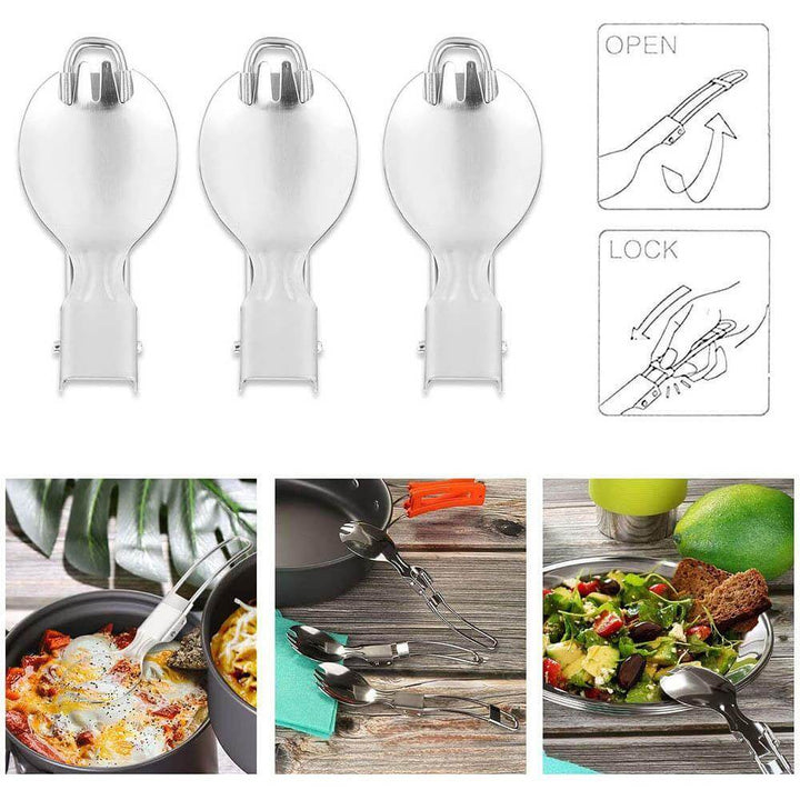 Spider X Camping Stove Set med Kjøkkenutstyr | Luvikno