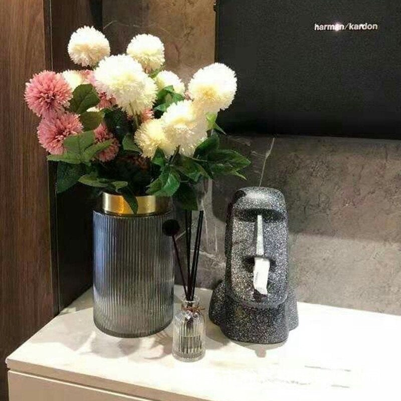 Stein Statue Tissue Box | Luvikno