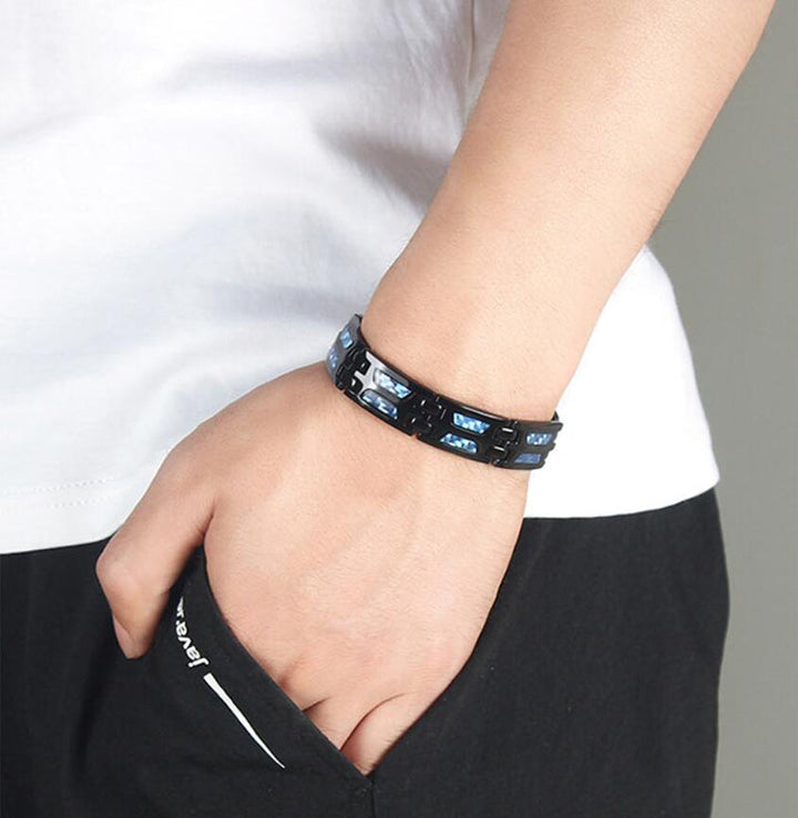 Titanium Magnetisk Terapi Armbånd | Luvikno