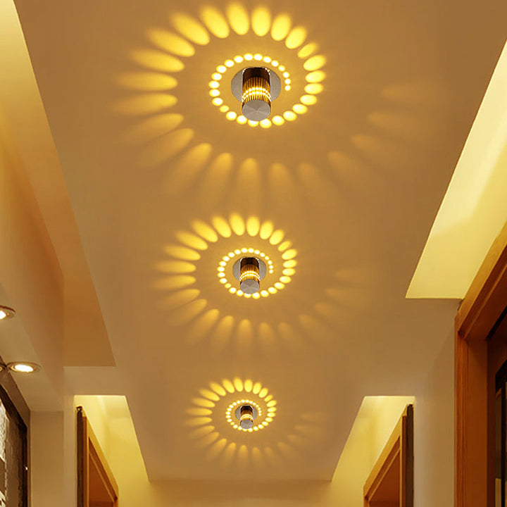 Moderne LED Spiral Lampe - LumoSpiral | Luvikno