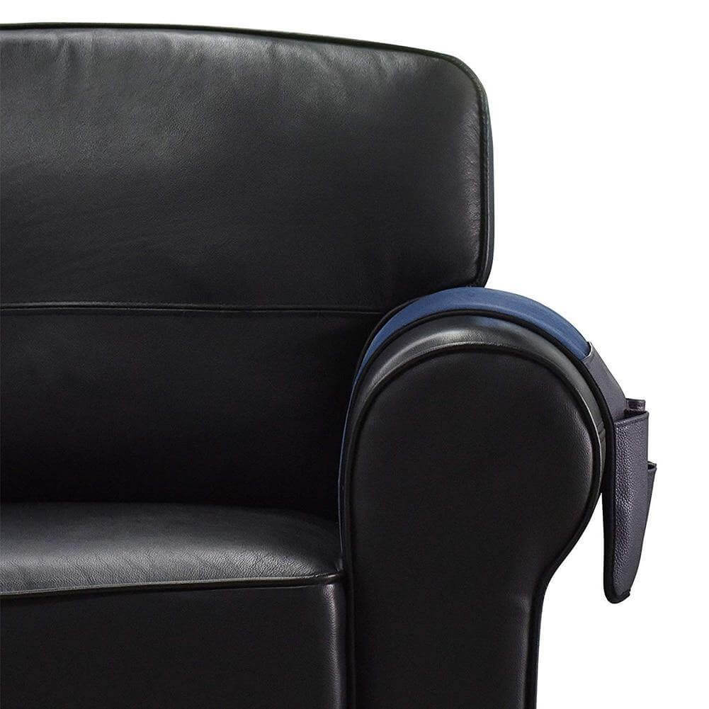 Luvikno | Non-slip 5 lomme lær armlene stol organiser