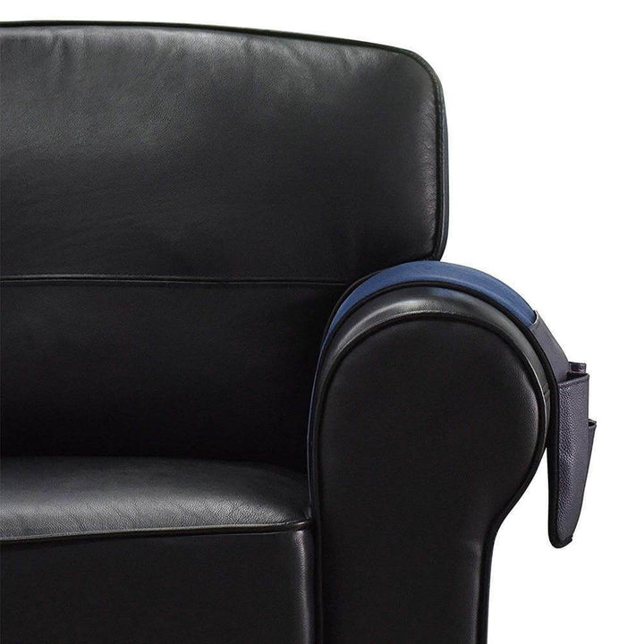 Luvikno | Non-slip 5 lomme lær armlene stol organiser