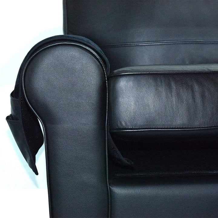Luvikno | Non-slip 5 lomme lær armlene stol organiser