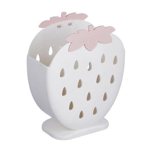 2PCS Søte Jordbær Bestikk Organizer Boks | Luvikno