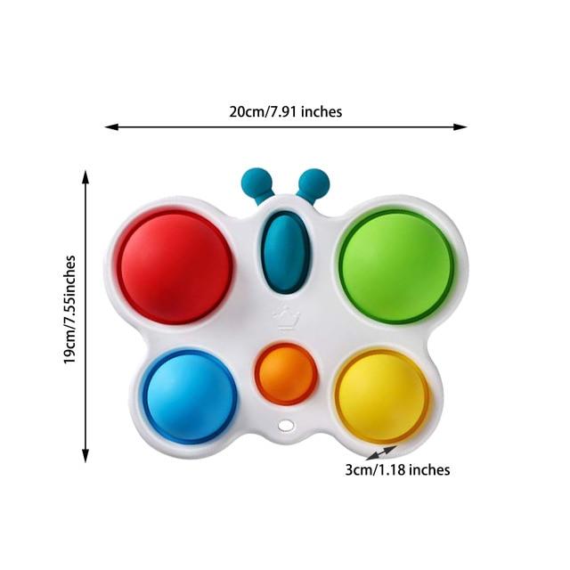 Enkel Pop It Fidget Toy | Luvikno