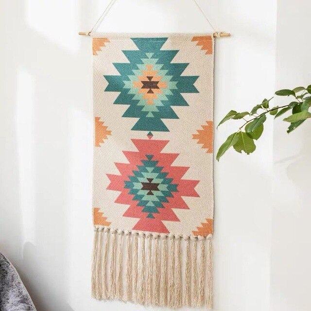 Moderne geometrisk veggkunst Luvikno