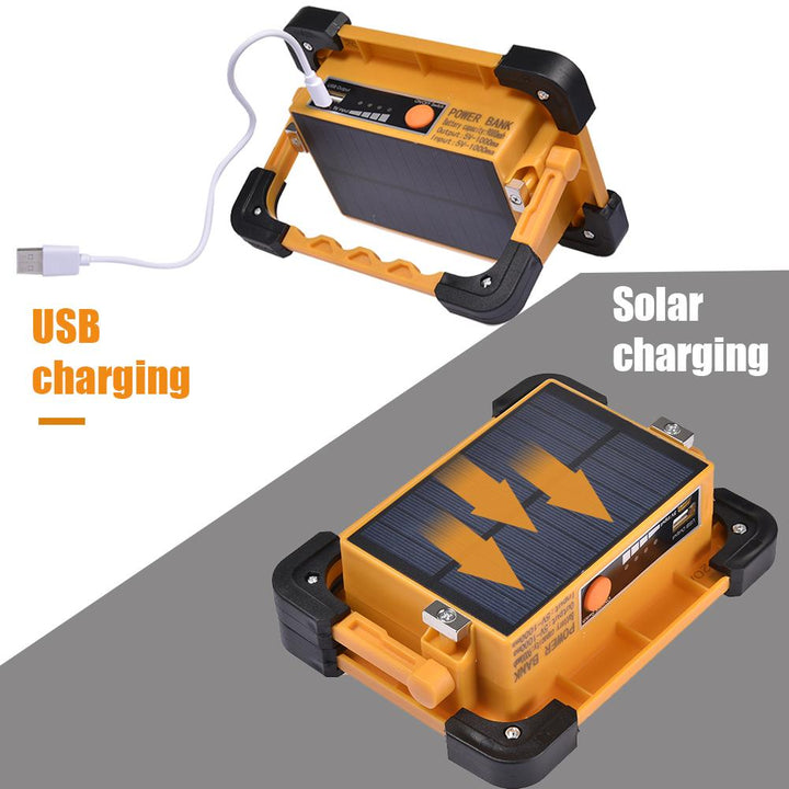 Solenergi Power Bank Led Camping Lys | Luvikno
