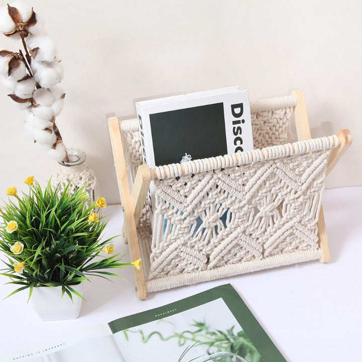 Nordic Cotton FoldaLuviknoe Magazine Holder | Luvikno
