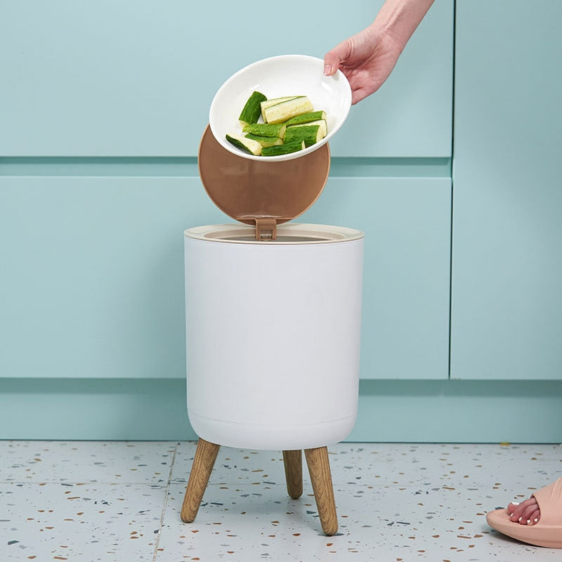 Nordic Style Elegant One Touch Søppelbøtte | Luvikno