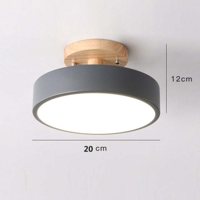 Fargerik nordisk LED taklampe | Luvikno