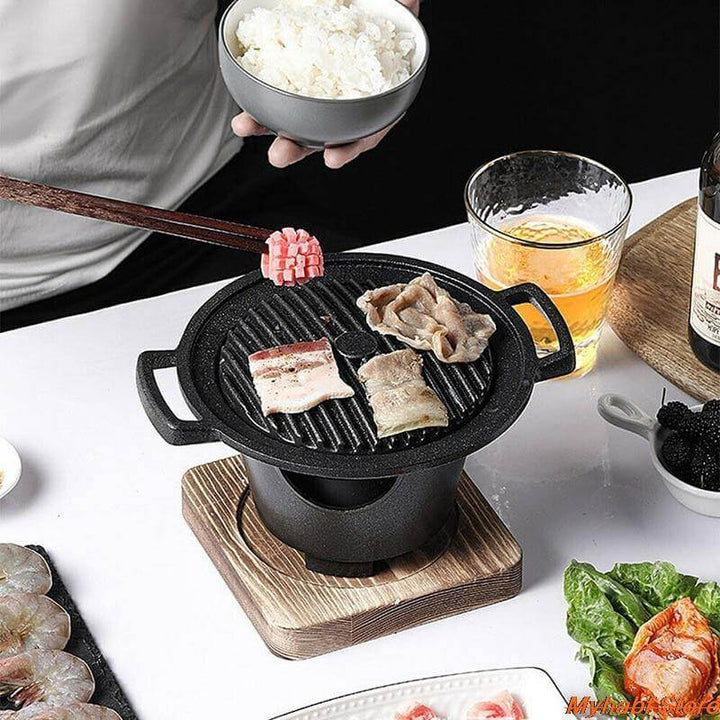 Mini japansk røykfri grillbord | Luvikno