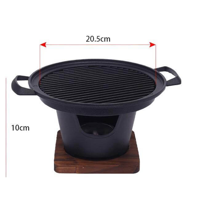 Mini japansk røykfri grillbord | Luvikno