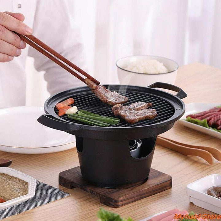 Mini japansk røykfri grillbord | Luvikno