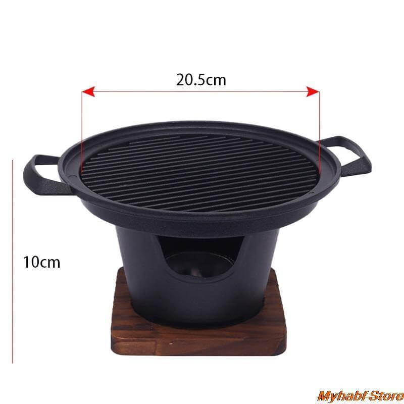 Mini japansk røykfri grillbord | Luvikno