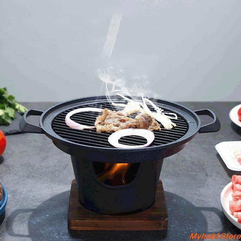 Mini japansk røykfri grillbord | Luvikno